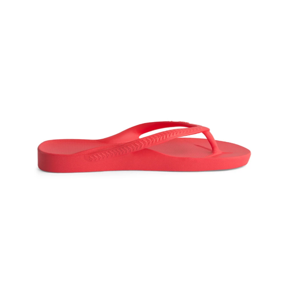 Archies Footwear Arch Support Thongs - Coral | Maisy & Co
