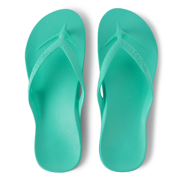 Archies Footwear Arch Support Thongs - Mint | Maisy & Co